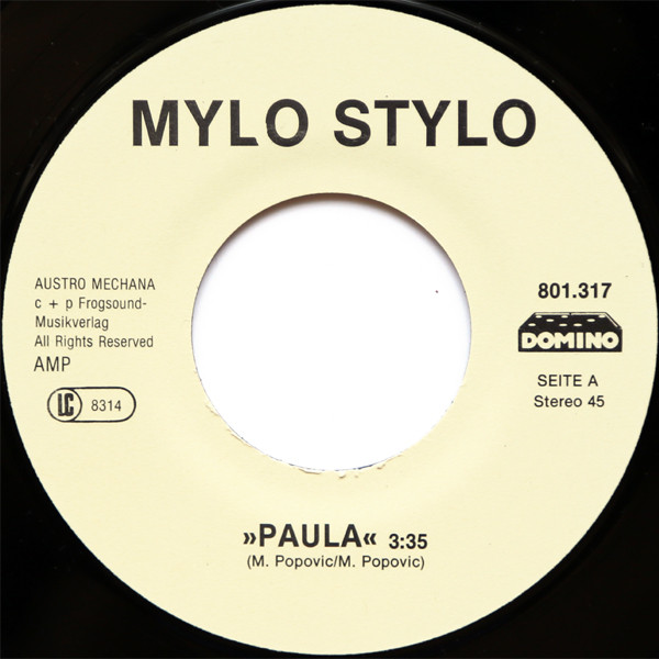 Mylo Stylo - Paula / Body Talk | Domino (801.317) - 3