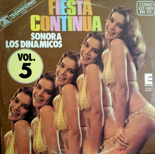 Sonora Los Dinamicos - Fiesta Continua Vol. 5 | Estelar (916-0004) - main