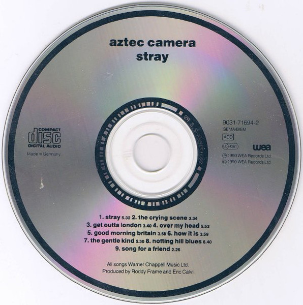 Aztec Camera - Stray | WEA (9031-71694-2) - 3