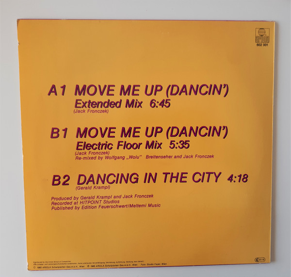 Jimi U - Move Me Up (Dancin') | Ariola (602 001) - 2