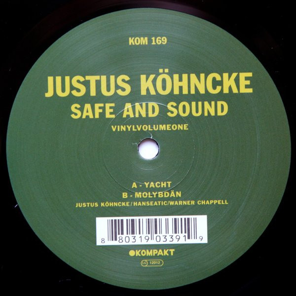 Justus Köhncke - Safe And Sound - Vinyl Volume One | Kompakt (KOM 169) - 3