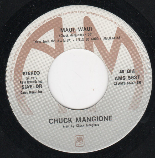 Chuck Mangione - Feels So Good | A&M Records (AMS 5637) - 4