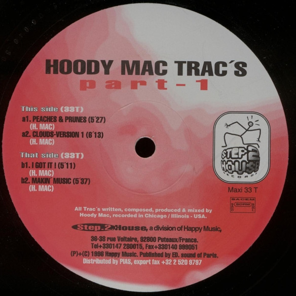 Hoody Mac - Hoody  Mac Trac's (Part-1) | Step 2 House Records (560 0048 30)