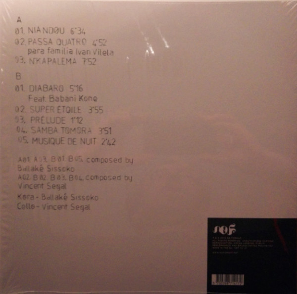 Ballaké Sissoko , Vincent Segal - Musique De Nuit | No Format (NØF 30 LP) - 2