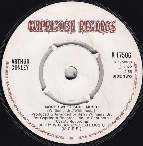Arthur Conley - Rita | Capricorn Records (K 17506) - 2