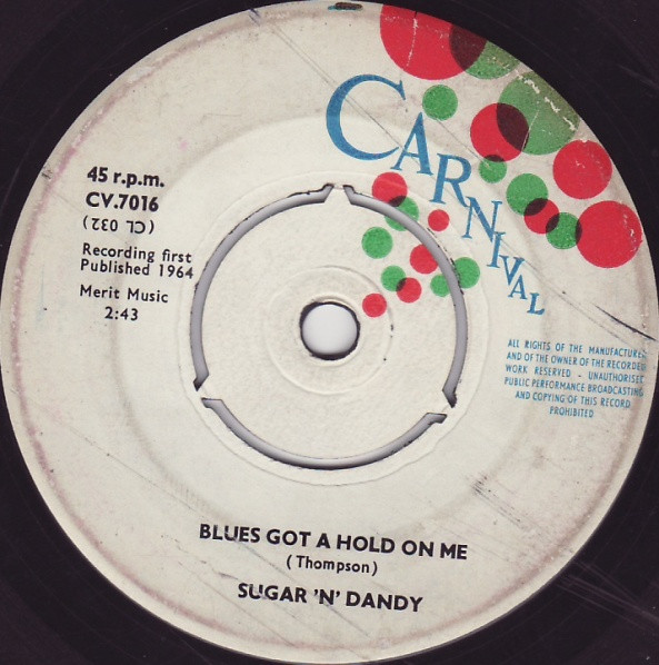 I'm Not Crying Now / Blues Got A Hold On Me