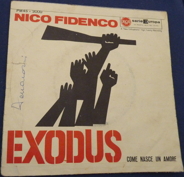 Nico Fidenco - Exodus | RCA Victor (PM45 3000) - 2