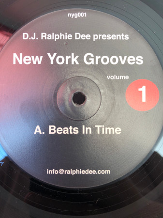 Ralphie Dee - New York Grooves Volume 1 | New York Grooves (nyg001)