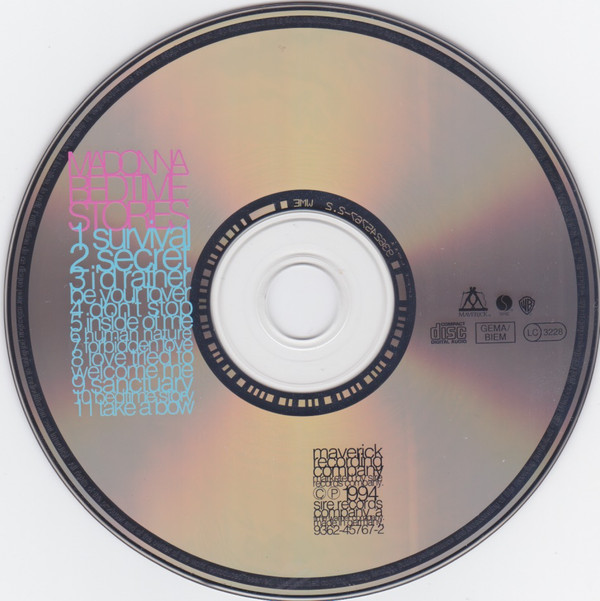 Madonna - Bedtime Stories | Maverick (9362-45767-2) - 3
