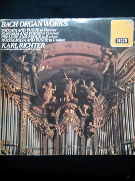 Johann Sebastian Bach , Karl Richter - Organ Recital | Decca (PSPA 459) - main