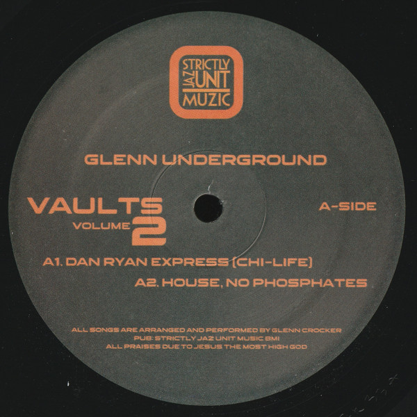 Glenn Underground - Vaults Volume 2 | Strictly Jaz Unit Muzic (SJU12R33)