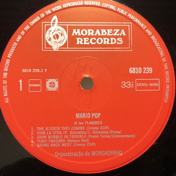 Mário Pop Et Les Flammes - Mario Pop Et Les Flammes | Morabeza Records (6810 239) - 2