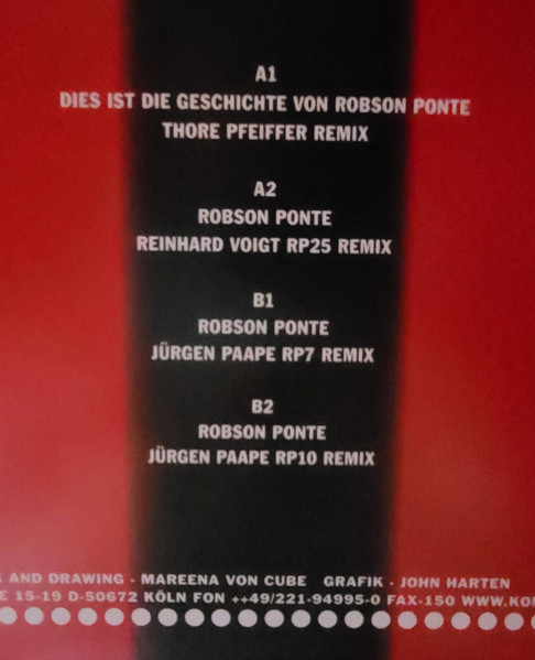 Reinhard Voigt - Robson Ponte Remixe 2025 | Kompakt (KOM 494) - 2 Reinhard Voigt - Robson Ponte Remixe 2025 | Kompakt (KOM 494) - 2