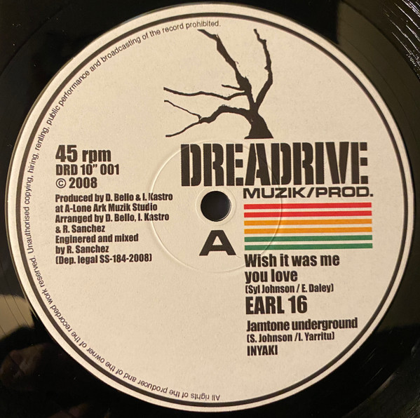 Earl Sixteen / Kenny Knots - Wish It Was Me You Love | Dreadrive Muzik/Prod. (DRD 10" 001) - main Earl Sixteen / Kenny Knots - Wish It Was Me You Love | Dreadrive Muzik/Prod. (DRD 10" 001) - main