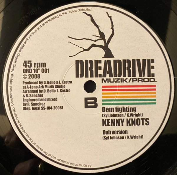 Earl Sixteen / Kenny Knots - Wish It Was Me You Love | Dreadrive Muzik/Prod. (DRD 10" 001) - 2 Earl Sixteen / Kenny Knots - Wish It Was Me You Love | Dreadrive Muzik/Prod. (DRD 10" 001) - 2