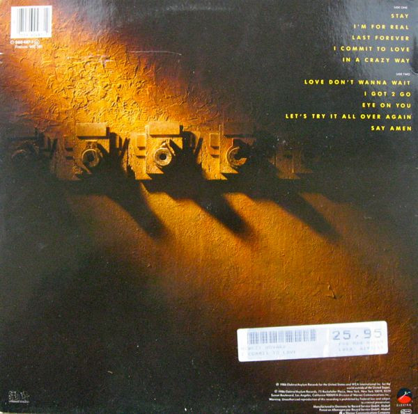 Howard Hewett - I Commit To Love | Elektra (960 487-1) - 2