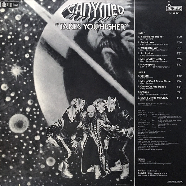 Ganymed - Takes You Higher | Bacillus Records (IM-32 004) - 2 Ganymed - Takes You Higher | Bacillus Records (IM-32 004) - 2