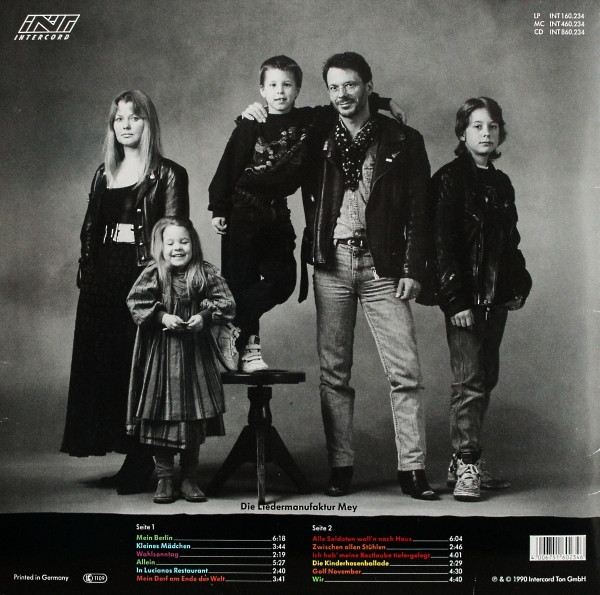 Reinhard Mey - Farben | Intercord (INT 160.234) - 2 Reinhard Mey - Farben | Intercord (INT 160.234) - 2