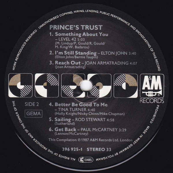 Various - Recorded Highlights Of The Prince's Trust 10th Anniversary Birthday Party | A&M Records (396 925-1) - 4 Various - Recorded Highlights Of The Prince's Trust 10th Anniversary Birthday Party | A&M Records (396 925-1) - 4