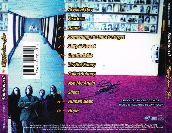 Solution A.D. - Happily Ever After | Tag Recordings (92708-2) - 2