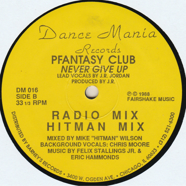 Pierre's Pfantasy Club - Never Give Up | Dance Mania (DM 016) - 2
