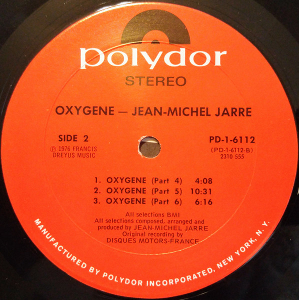 Jean-Michel Jarre - Oxygene | Polydor (PD-1-6112) - 4