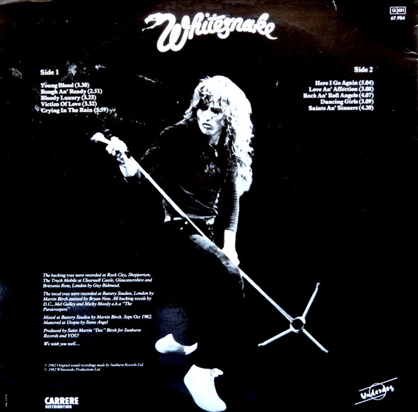 Whitesnake - Saints & Sinners | Underdog (67.954) - 2
