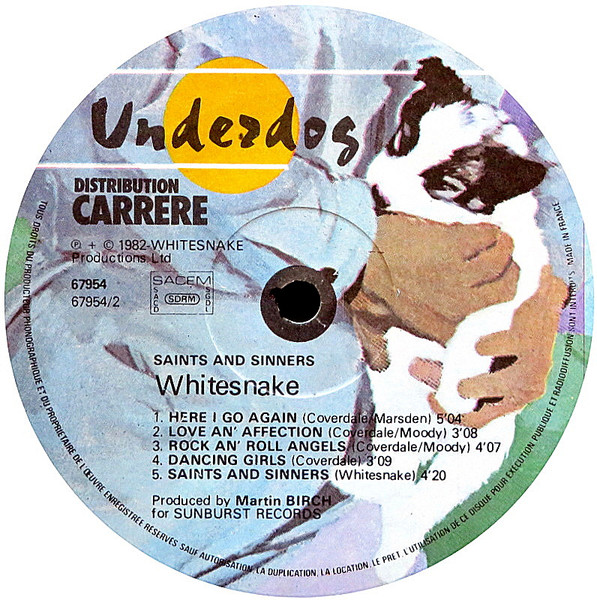 Whitesnake - Saints & Sinners | Underdog (67.954) - 4