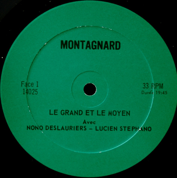 Gerard Deslauriers , Lucien Stephano - Le Grand Et Le Moyen | Montagnard (14025) - 3 Gerard Deslauriers , Lucien Stephano - Le Grand Et Le Moyen | Montagnard (14025) - 3