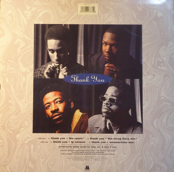Boyz II Men - Thank You | Motown (TMGX 1438) - 2 Boyz II Men - Thank You | Motown (TMGX 1438) - 2