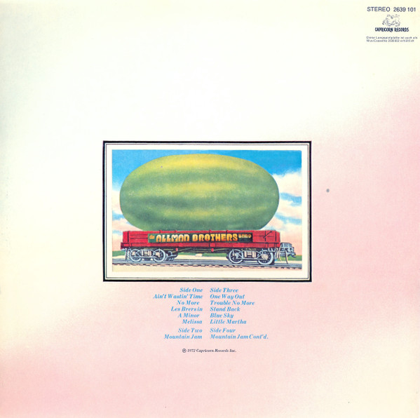 The Allman Brothers Band - Eat A Peach | Capricorn Records (2639 101) - 2 The Allman Brothers Band - Eat A Peach | Capricorn Records (2639 101) - 2