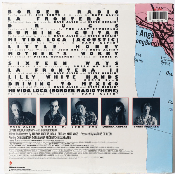 Various - Border Radio (Original Soundtrack Recording) | Enigma Records (SJ-73221) - 3