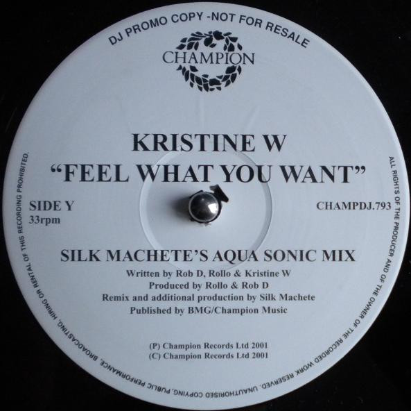 Kristine W - Feel What You Want | Champion (CHAMPDJ.793) - 2 Kristine W - Feel What You Want | Champion (CHAMPDJ.793) - 2