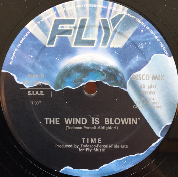 Time - Selling Song / The Wind Is Blowin' | Fly Music (TPF 006/84) - 4