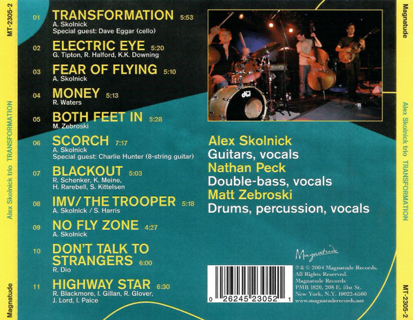 Alex Skolnick Trio - Transformation | Magnatude Records (MT-2305-2) - 2 Alex Skolnick Trio - Transformation | Magnatude Records (MT-2305-2) - 2