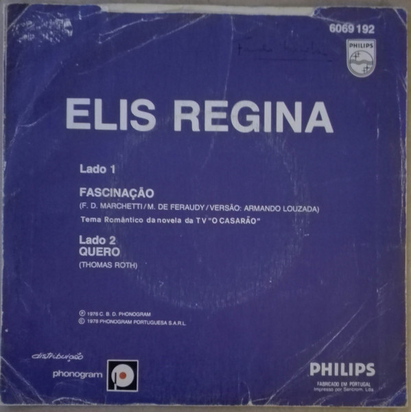 Elis Regina - Fascinação | Philips (6069 192) - 4 Elis Regina - Fascinação | Philips (6069 192) - 4