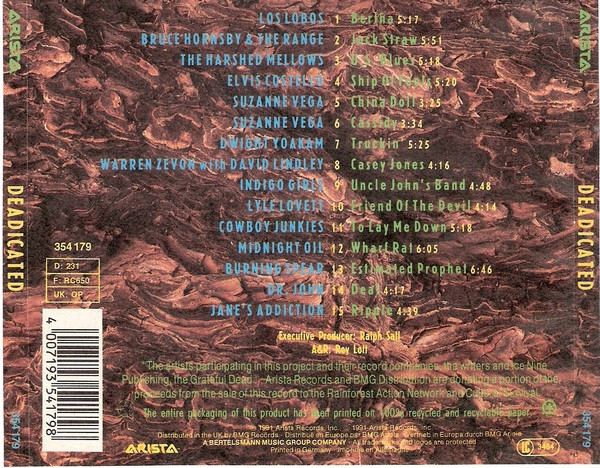 Various - Deadicated | Arista (354 179) - 3 Various - Deadicated | Arista (354 179) - 3