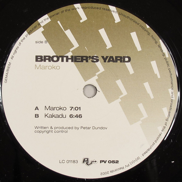 Brother's Yard - Maroko | PV (PV052)
