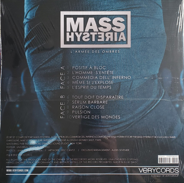 Mass Hysteria - L'Armée Des Ombres | Verycords (6022046541) - 2