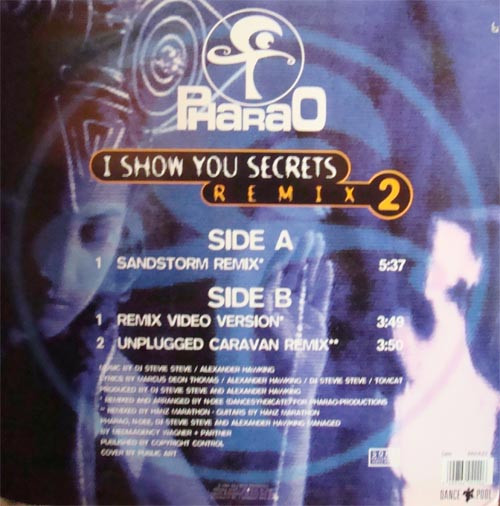 Pharao - I Show You Secrets (Remix 2) | Dance Pool (DAN 660422 0) - 2