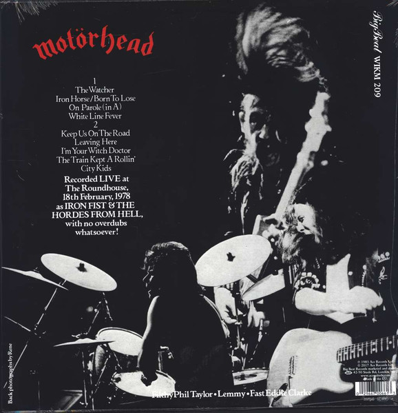 Motörhead - What's Words Worth? (Limited Edition - Red Vinyl) [Vinyl] | Big Beat Records (WIKM 209) - 3