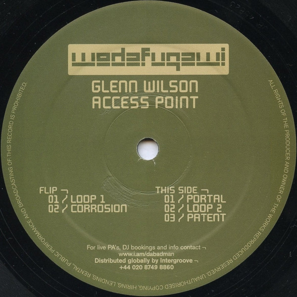 Glenn Wilson - Access Point | Wedafuqawi (WDF007) - main