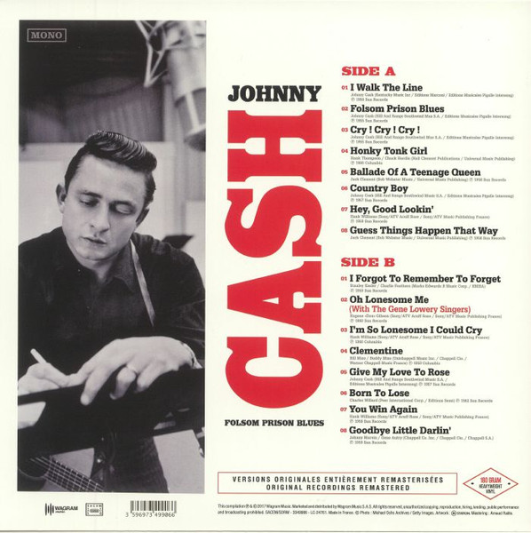 Johnny Cash - Folsom Prison Blues | Wagram Music (3349906) - 2 Johnny Cash - Folsom Prison Blues | Wagram Music (3349906) - 2