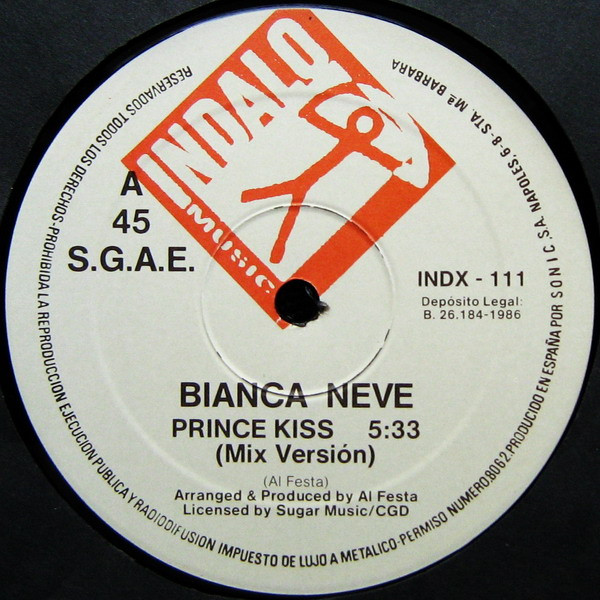Bianca Neve - Prince Kiss | Indalo Music (INDX-111) - 3