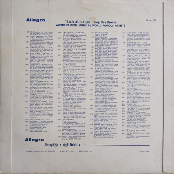 Dizzy Gillespie - Dizzy Gillespie | Allegro (1593) - 2 Dizzy Gillespie - Dizzy Gillespie | Allegro (1593) - 2