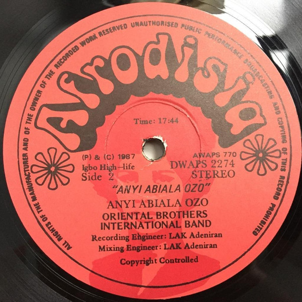 Oriental Brothers International - Anyi Abiala Ozo | Afrodisia (DWAPS 2274) - 4