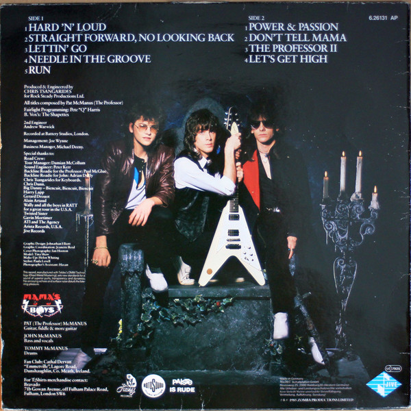 Mama's Boys - Power And Passion | Jive (6.26131 AP) - 2 Mama's Boys - Power And Passion | Jive (6.26131 AP) - 2
