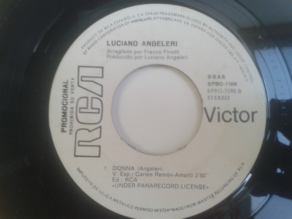 Luciano Angeléri - Azul = Blue | RCA Victor (SPBO-7188) - 3