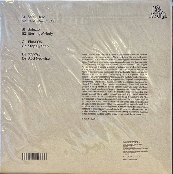 Mark Du Mosch - Sterling Melody | Peek Of Normal (PON 001) - 2 Mark Du Mosch - Sterling Melody | Peek Of Normal (PON 001) - 2