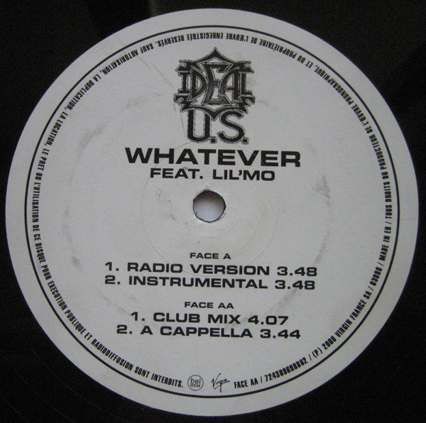 Ideal Featuring Lil' Mo - Whatever | Virgin (7243 8 96988 6 2) - 3 Ideal Featuring Lil' Mo - Whatever | Virgin (7243 8 96988 6 2) - 3